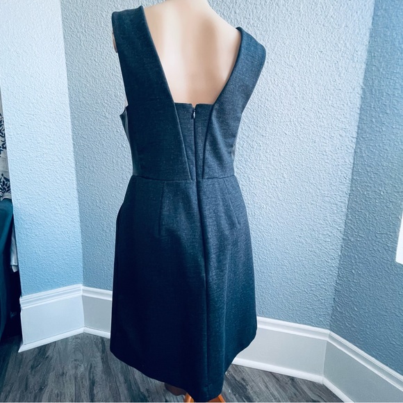 MADEWELL 1937 Black midi dress size 6 - Picture 3 of 12